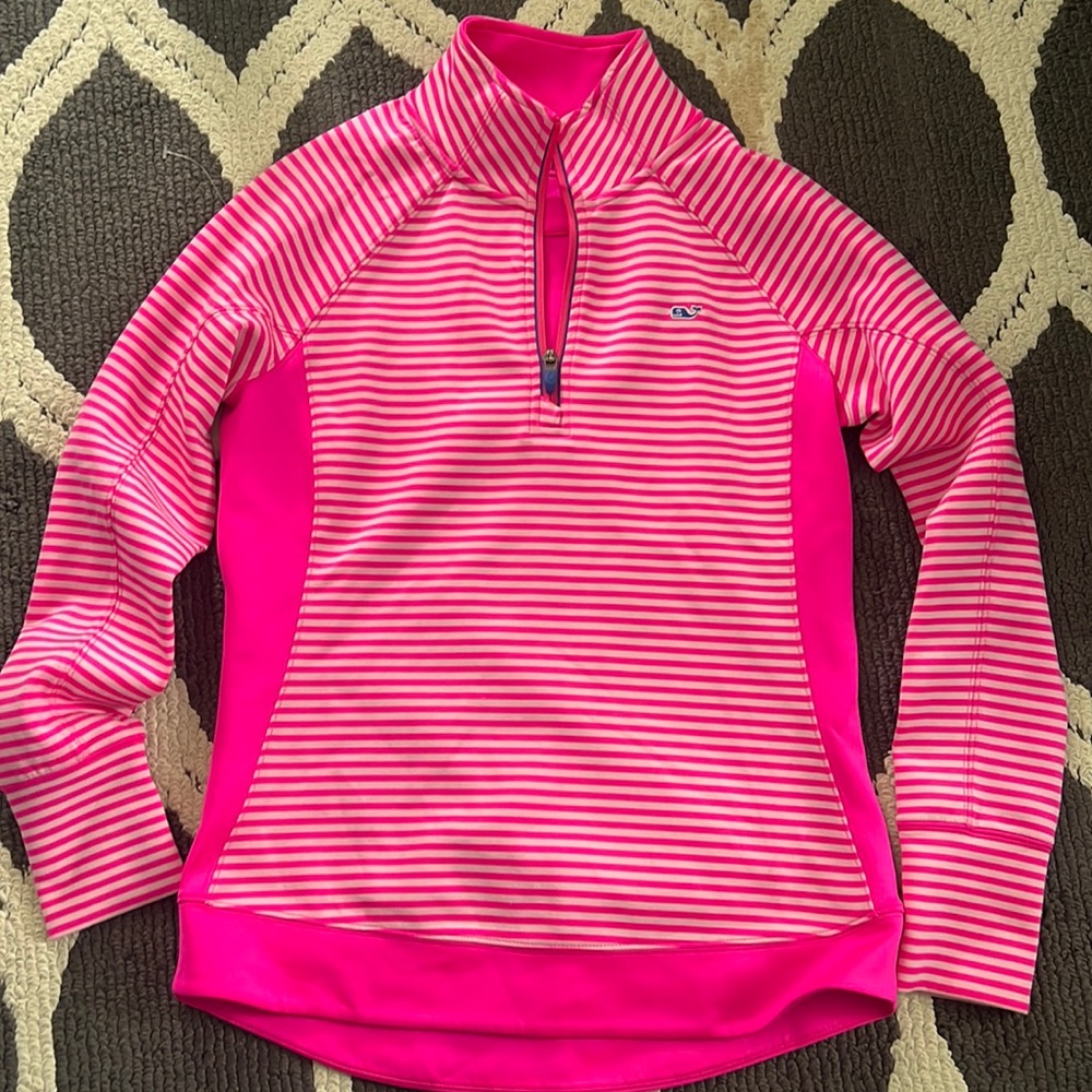 Vineyard Vines womens performance material quarter zip